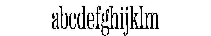 Etna X Condensed Light FONT