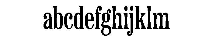Etna X Condensed Semi Bold FONT