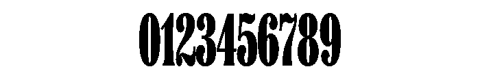 Etna XX Condensed Black Font OTHER CHARS