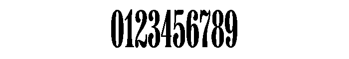 Etna XX Condensed Bold Font OTHER CHARS