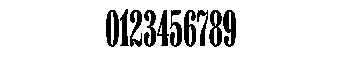 Etna XX Condensed Extra Bold Font OTHER CHARS