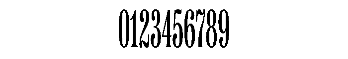 Etna XX Condensed Regular Font OTHER CHARS