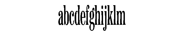 Etna XX Condensed Regular FONT