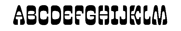 Etta East Font UPPERCASE