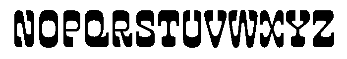 Etta East Font UPPERCASE