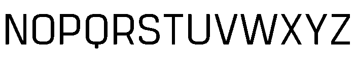 Eurostile Condensed Medium Font UPPERCASE