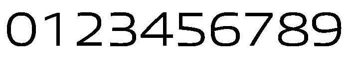 Eurostile Extended Extra Light Font OTHER CHARS