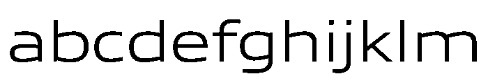 Eurostile Extended Extra Light FONT