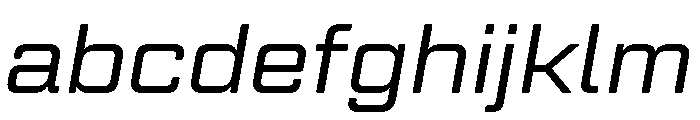 Eurostile Extended Light Italic FONT