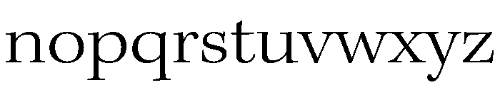Eurostile Extended Light Font LOWERCASE