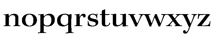 Eurostile Extended Medium Font LOWERCASE