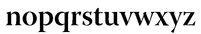 Eurostile Extended Semibold Font LOWERCASE