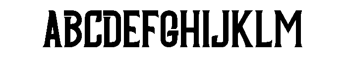 EUROSINA Regular Font UPPERCASE