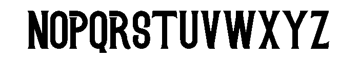 EUROSINA Regular Font UPPERCASE