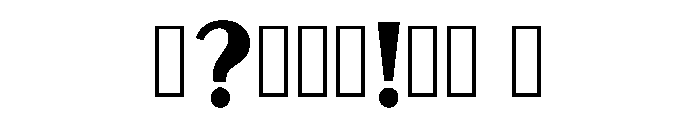 Eudro Regular Font OTHER CHARS