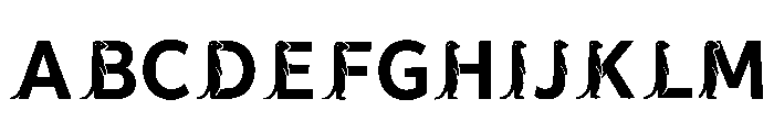 Eugen Regular Font UPPERCASE