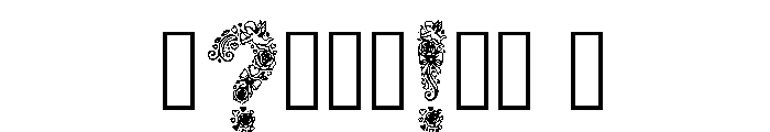 Eugenia Regular Font OTHER CHARS