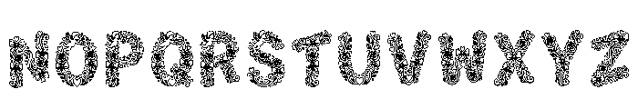 Eugenia Regular Font UPPERCASE