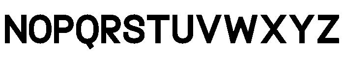 Eugenie Black Font UPPERCASE