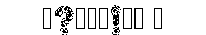 Eunice Regular Font OTHER CHARS