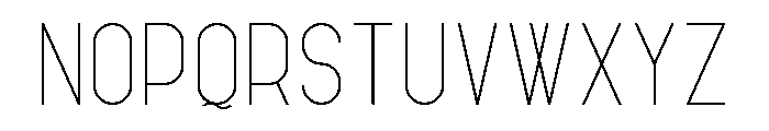 Eunoia Regular Font UPPERCASE