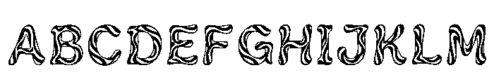 Euphemia Regular Font UPPERCASE