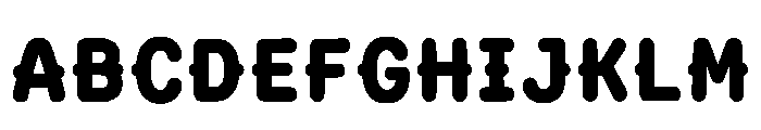 Euphor Regular Font UPPERCASE