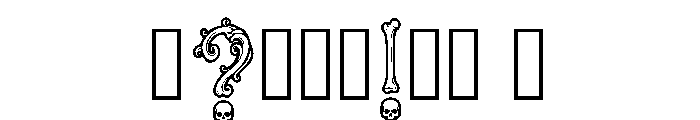 Eustacia Regular Font OTHER CHARS
