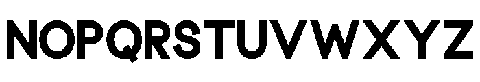Eustoma Black Font UPPERCASE