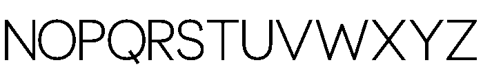 Eustoma Light Font UPPERCASE