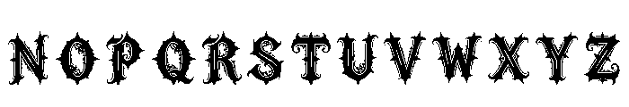 Euthalia Regular Font UPPERCASE