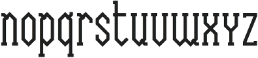 EUCLID Bold otf (700) Font LOWERCASE