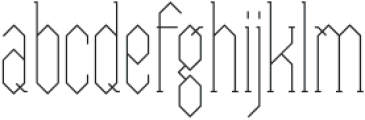 EUCLID Light otf (300) Font LOWERCASE
