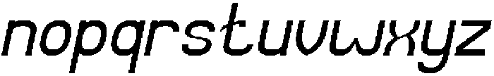 EUPHORIA Italic otf (400) Font LOWERCASE