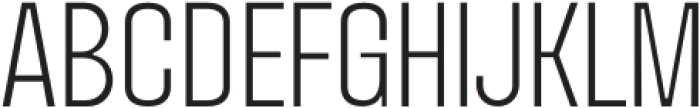 Eugene Sans Extra Light otf (200) Font UPPERCASE