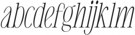 Eugerie-Italic otf (400) Font LOWERCASE