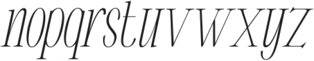 Eugerie-Italic otf (400) Font LOWERCASE