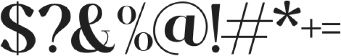 Eulogy Medium otf (500) Font OTHER CHARS