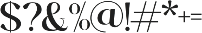 Eulogy-Regular otf (400) Font OTHER CHARS
