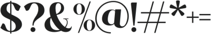 Eulogy Semi Bold otf (600) Font OTHER CHARS