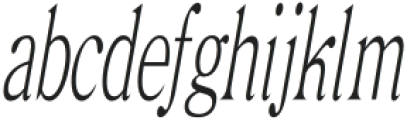 Euphoria Italic otf (400) Font LOWERCASE