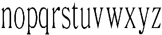 Euphoria Regular otf (400) Font LOWERCASE