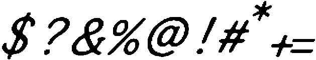 European Farmhouse Script otf (400) Font OTHER CHARS