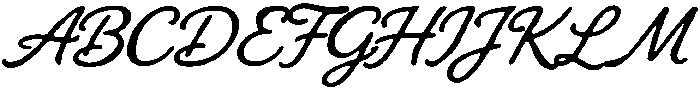 European Farmhouse Script otf (400) Font UPPERCASE