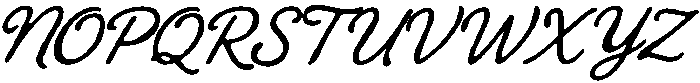 European Farmhouse Script otf (400) Font UPPERCASE