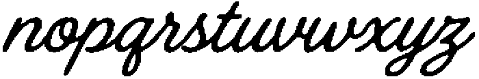 European Farmhouse Script otf (400) Font LOWERCASE