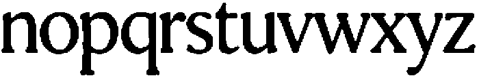 European Farmhouse Serif otf (400) Font LOWERCASE