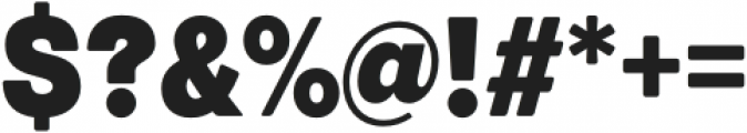 European Sans Pro Condensed Black otf (900) Font OTHER CHARS