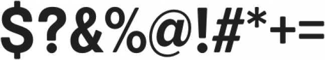 European Sans Pro Condensed Bold otf (700) Font OTHER CHARS