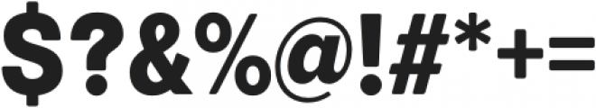 European Sans Pro Condensed ExtBold otf (700) Font OTHER CHARS
